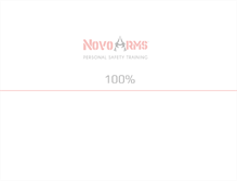 Tablet Screenshot of novoarms.com
